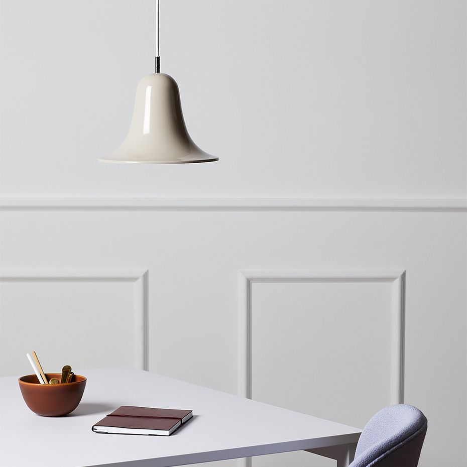 Pantop Pendel Ø23cm Matt White