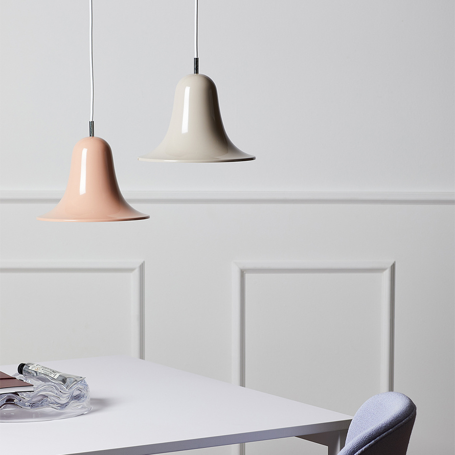 Pantop Pendel Ø23cm Matt White