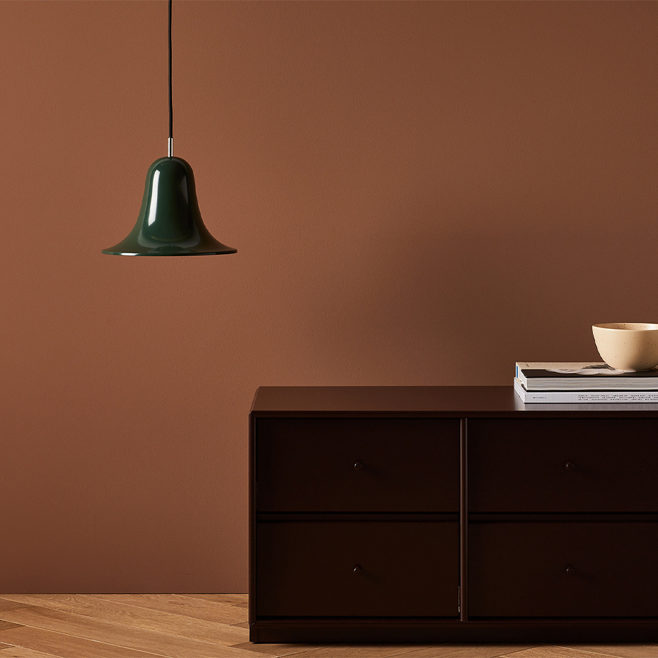 Pantop Pendel Ø23cm Matt Terracotta