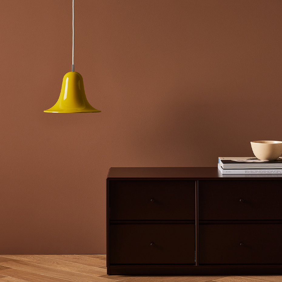 Pantop Pendel Ø23cm Matt Terracotta