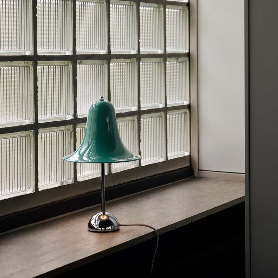 Pantop Bordslampa Ø23cm Pitch Brown