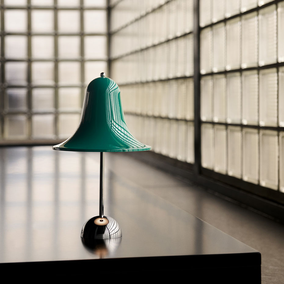 Pantop Portable Bordslampa Ø18cm Dark Teal