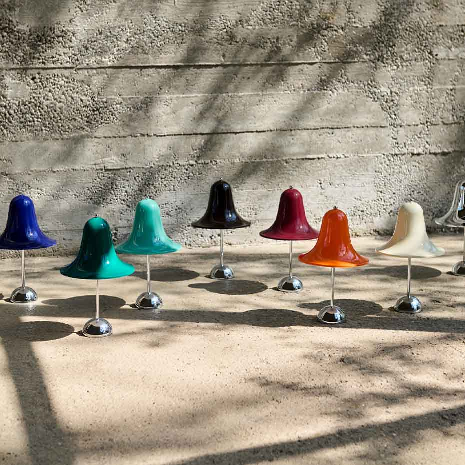 Pantop Portable Bordslampa Ø18cm Dark Teal