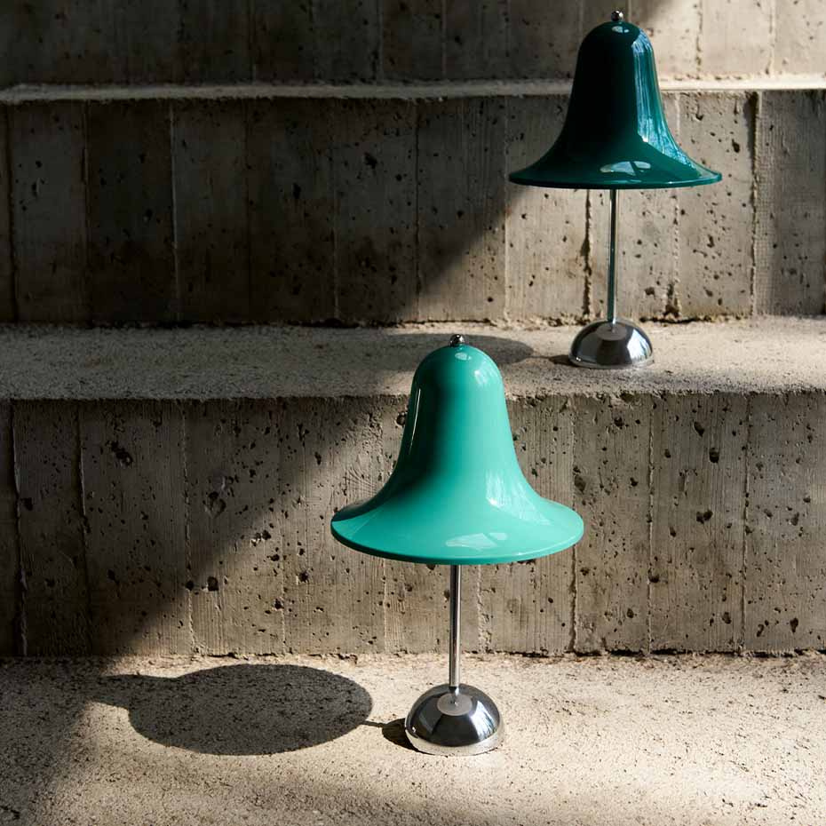 Pantop Portable Bordslampa Ø18cm Light Teal