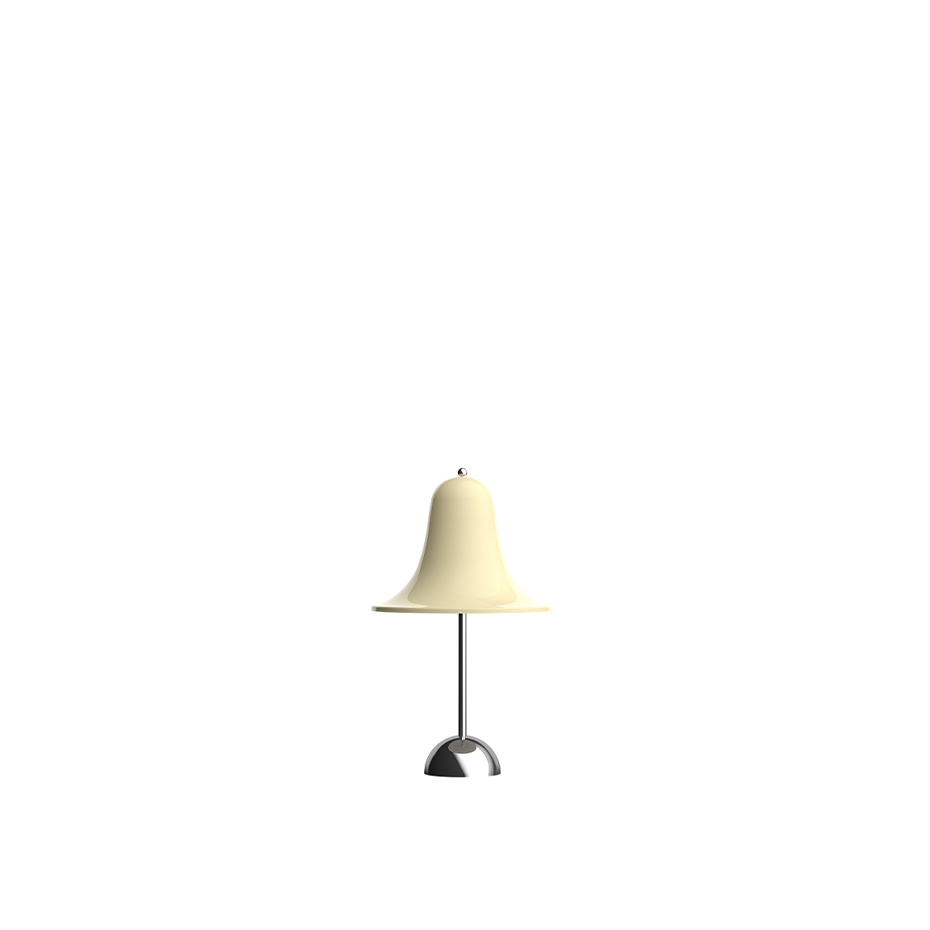 Verpan Pantop Portable Bordslampa Ø18cm Cream White