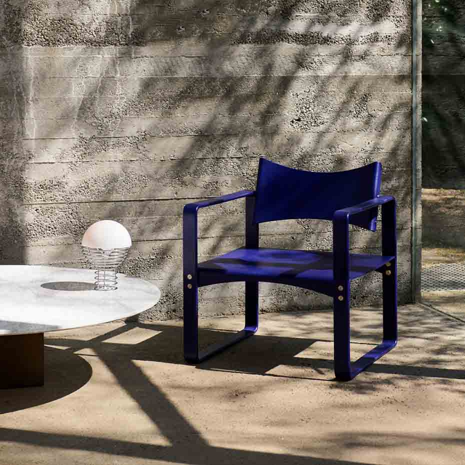 Wire Portable Bordslampa Ø18cm Red