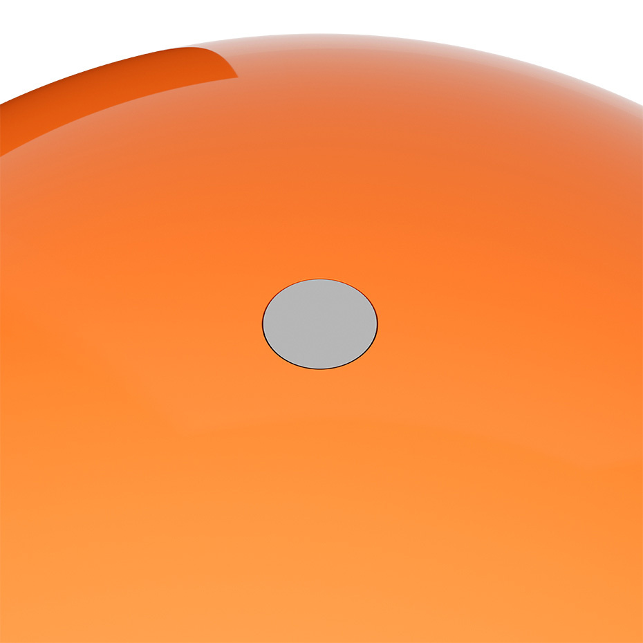 Wire Portable Bordslampa Ø18cm Orange