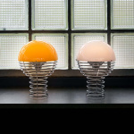 Wire Portable Bordslampa Ø18cm White Wire Portable Bordslampa Ø18cm White