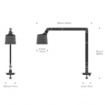 Vipp 521 Bordslampa With Insert Black Vipp 521 Bordslampa With Insert Black