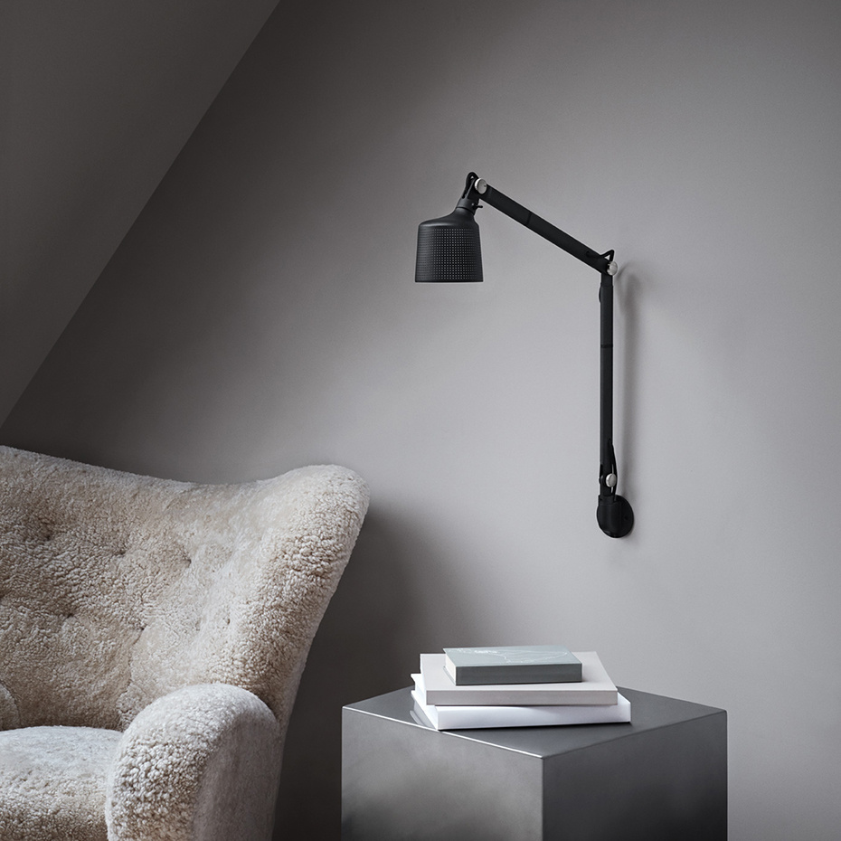 Vipp 522 Vägglampa Black