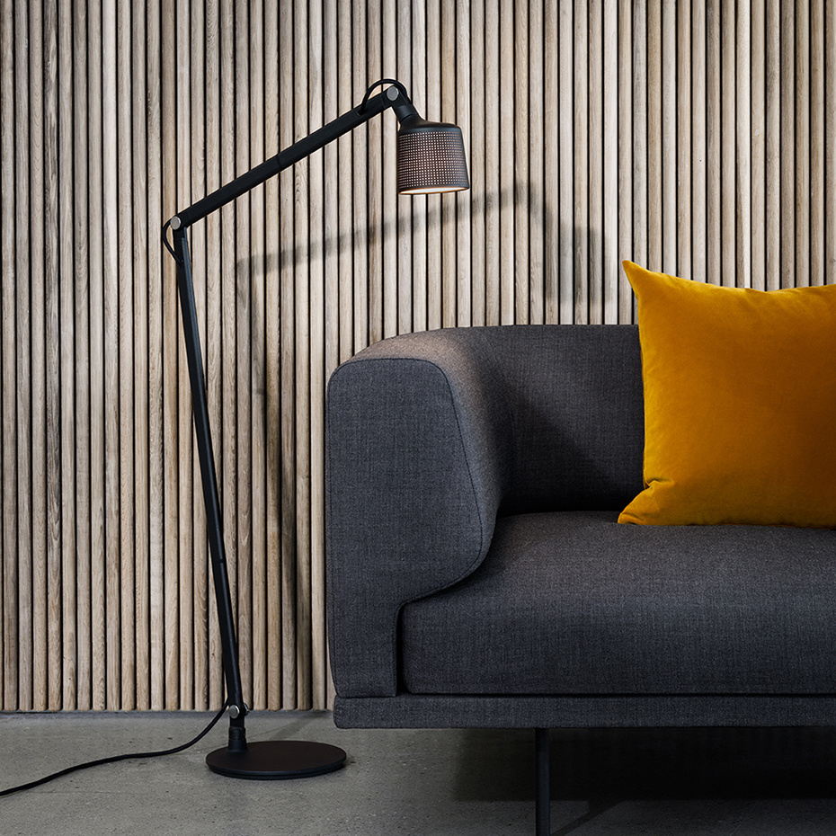 Vipp 525 Golvlampa Black