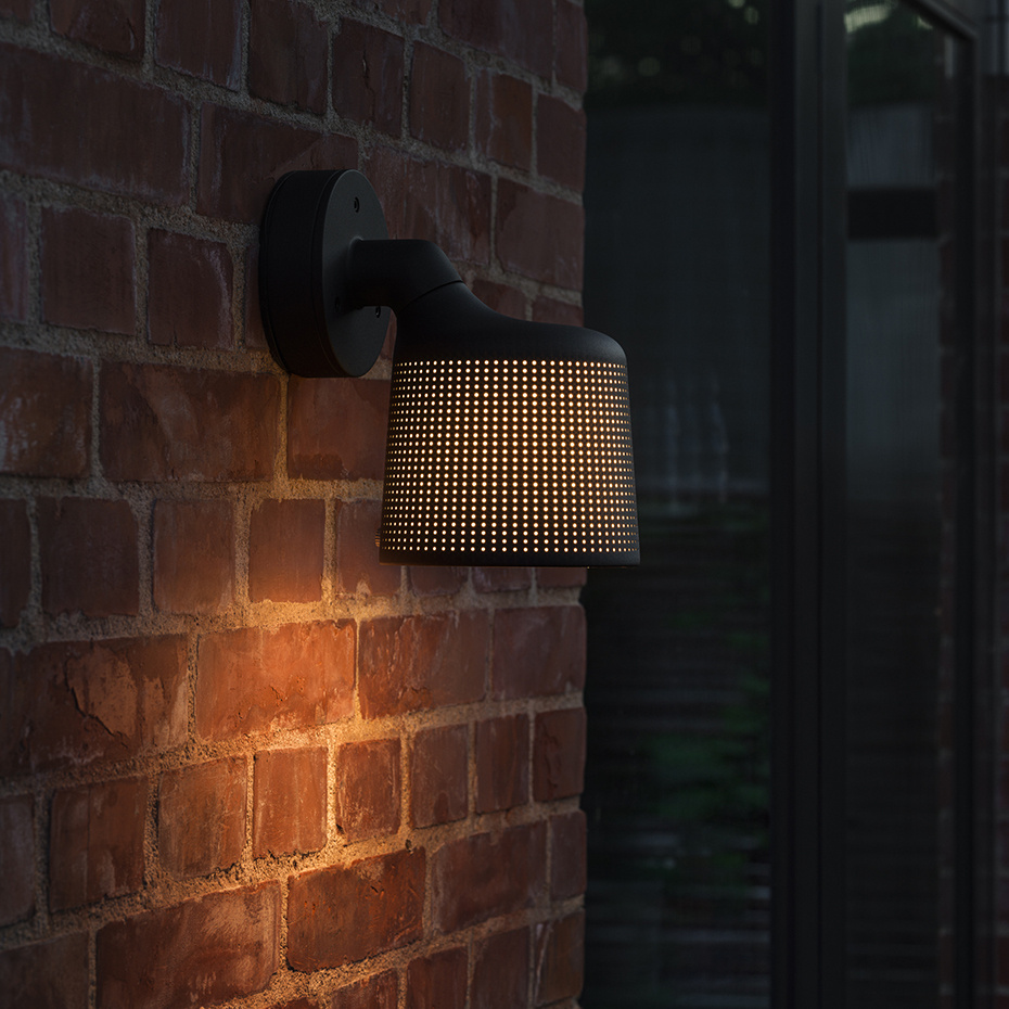 Vipp 551 Outdoor Väggspot Black