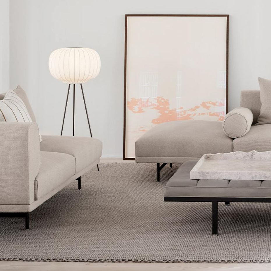 Vipp 581 Paper Golvlampa Dark Oak/Dark Brown