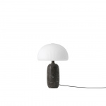 Vipp 591 Sculpture Bordslampa Small Grey Marble/Opal Glass Vipp 591 Sculpture Bordslampa Small Grey Marble/Opal Glass