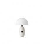 Vipp 591 Sculpture Bordslampa Small White Marble/Opal Glass Vipp 591 Sculpture Bordslampa Small White Marble/Opal Glass