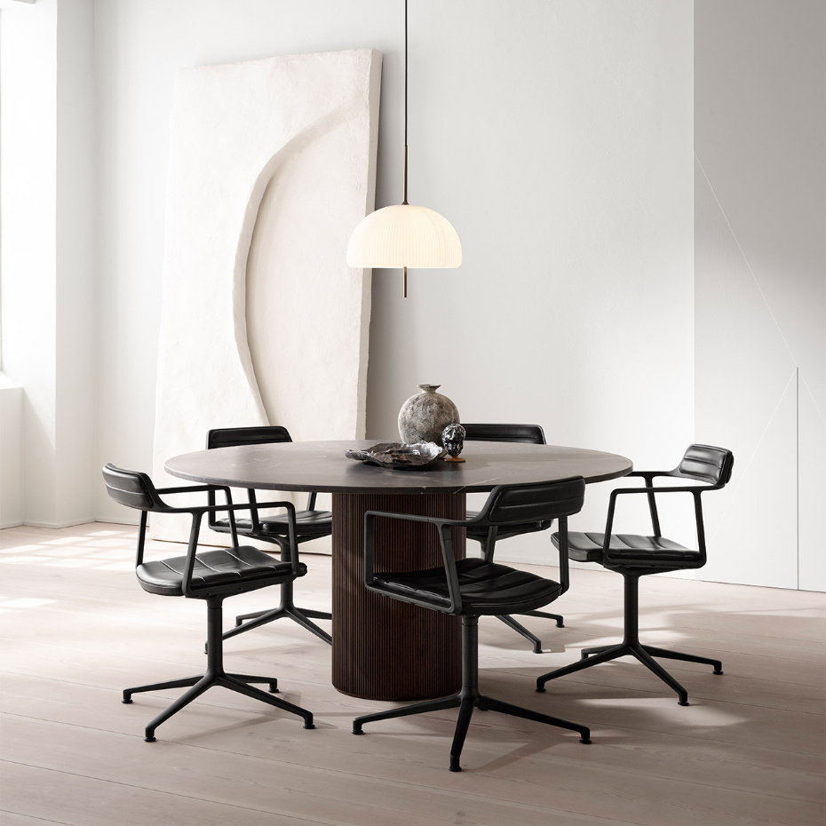 Vipp 595 Sculpture Pendel Opal Glass