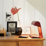 Lampe de Bureau Bordslampa Japanese Red Lampe de Bureau Bordslampa Japanese Red