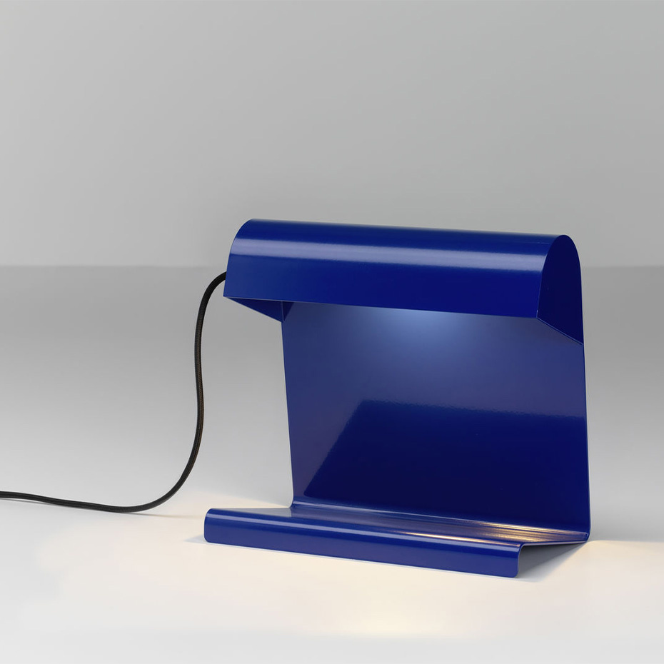 Lampe de Bureau Bordslampa Prouvé Bleu Marcoule