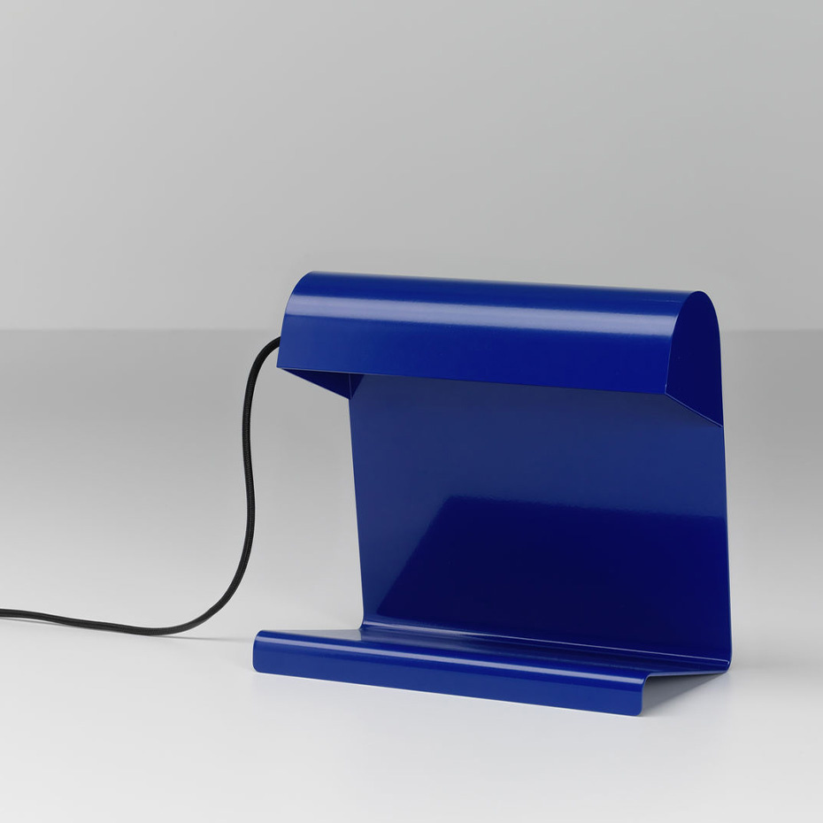 Lampe de Bureau Bordslampa Prouvé Bleu Marcoule