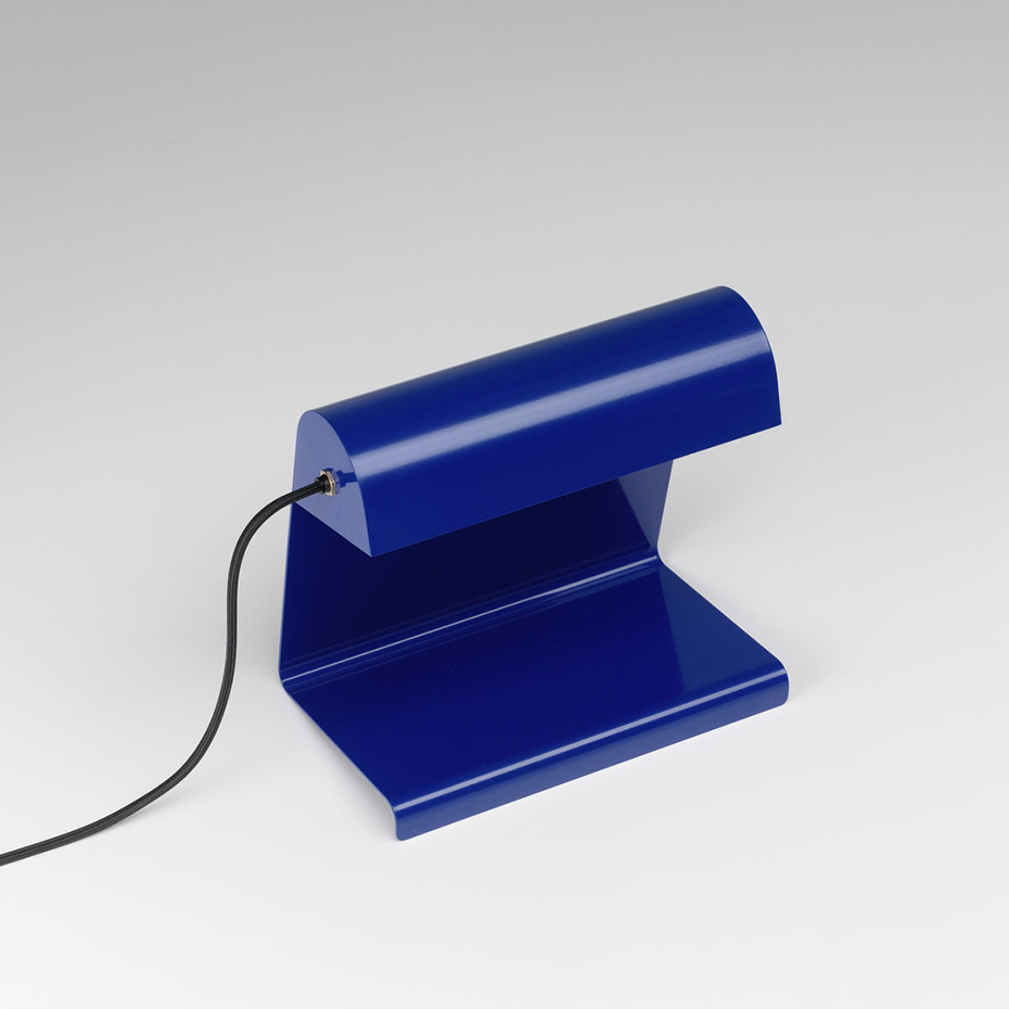 Lampe de Bureau Bordslampa Prouvé Bleu Marcoule