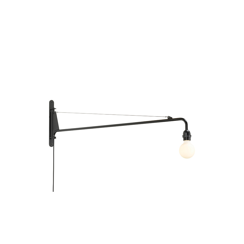 Petite Potence Vägglampa Deep Black