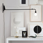 Petite Potence Vägglampa Deep Black Petite Potence Vägglampa Deep Black