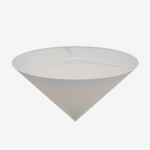 Abat-Jour Conique Lampskärm White Abat-Jour Conique Lampskärm White