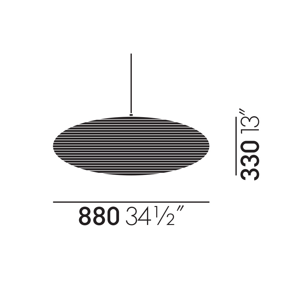 Akari 15A Pendel Washi Paper