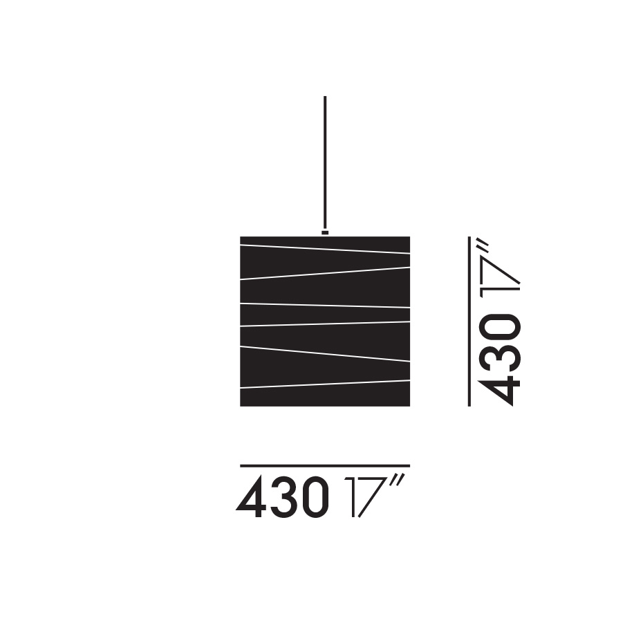 Akari 45X Pendel Washi Paper