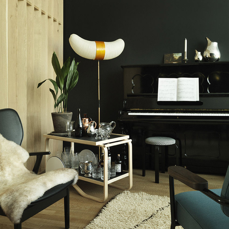 Akari BB3-33S Golvlampa Washi Paper