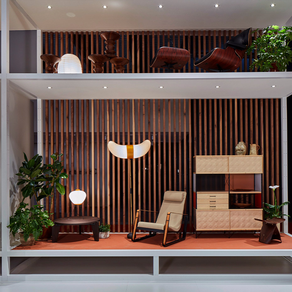 Akari BB3-33S Golvlampa Washi Paper