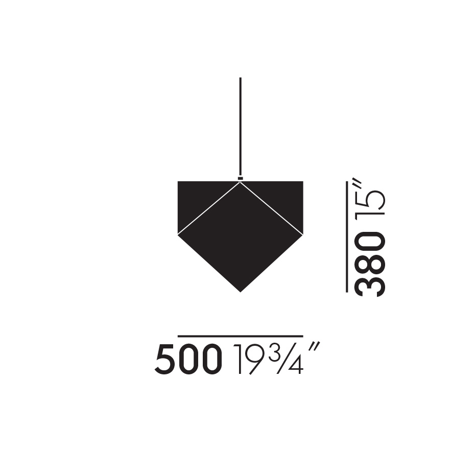 Akari YP1 Pendel Washi Paper