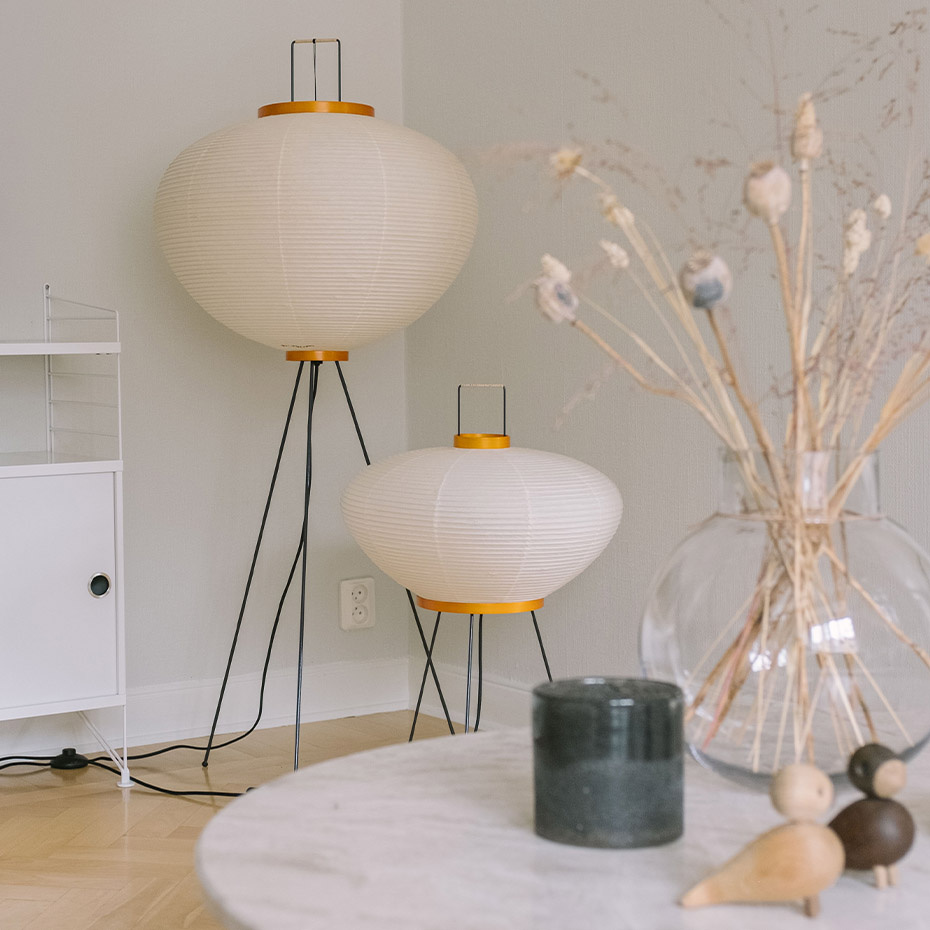 Akari 9A Bordslampa Washi Paper