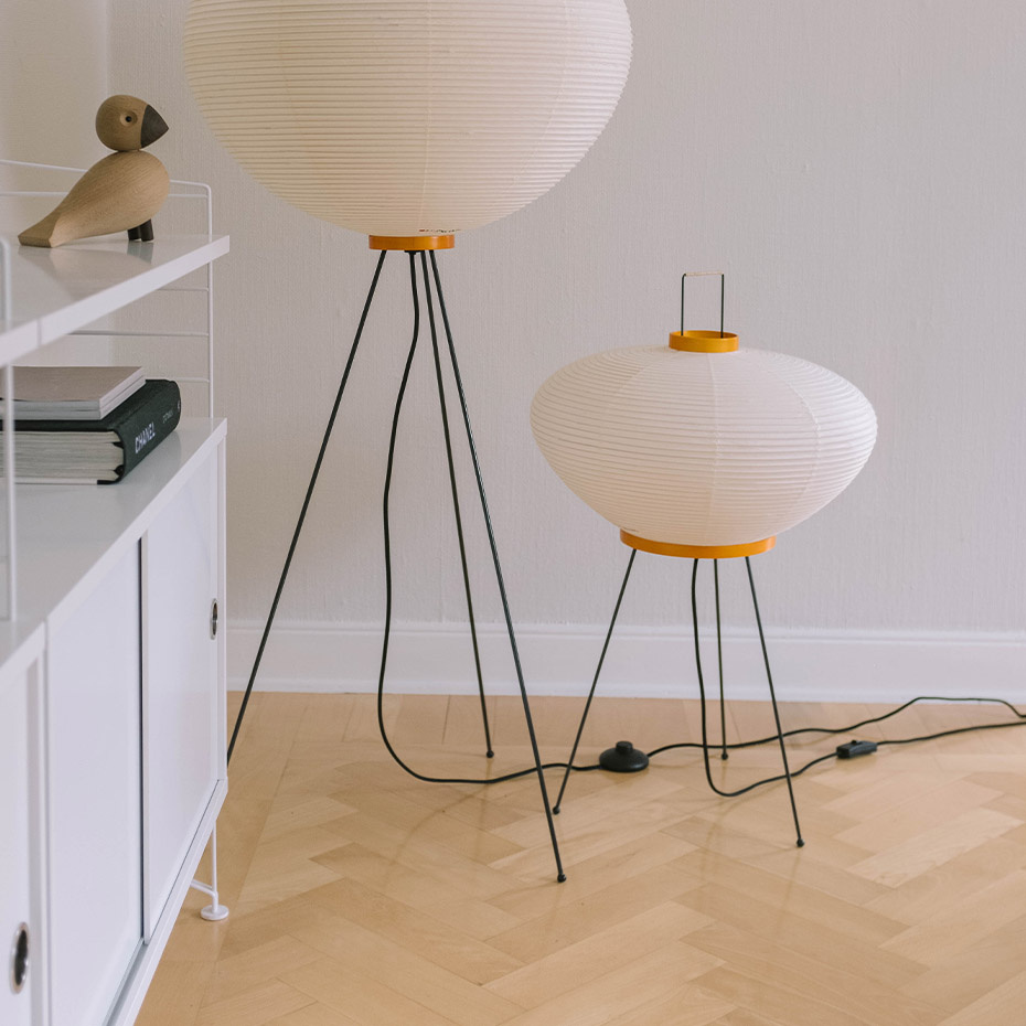 Akari 9A Bordslampa Washi Paper