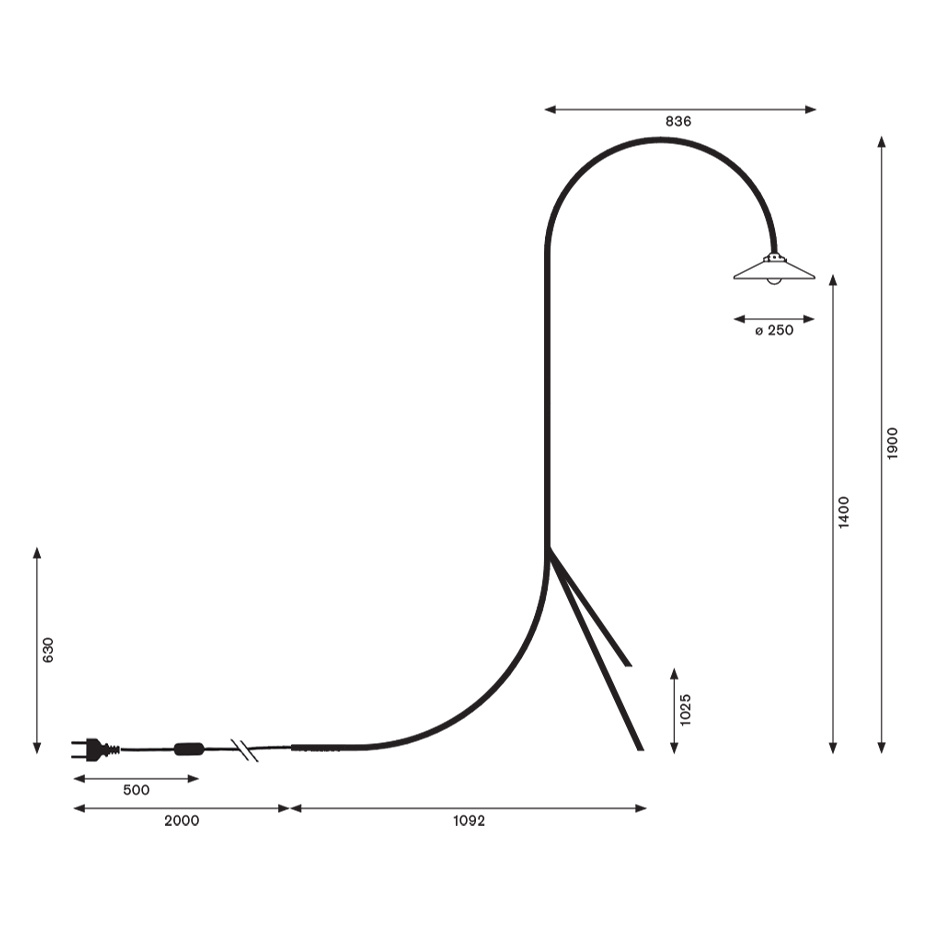 Standing Lamp N°1 Curry