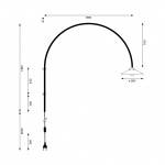 Hanging Lamp N°3 Menie Red Hanging Lamp N°3 Menie Red