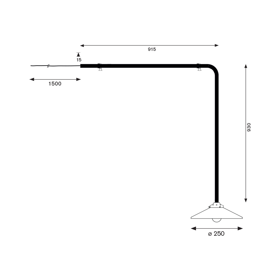 Ceiling Lamp N°1 Black