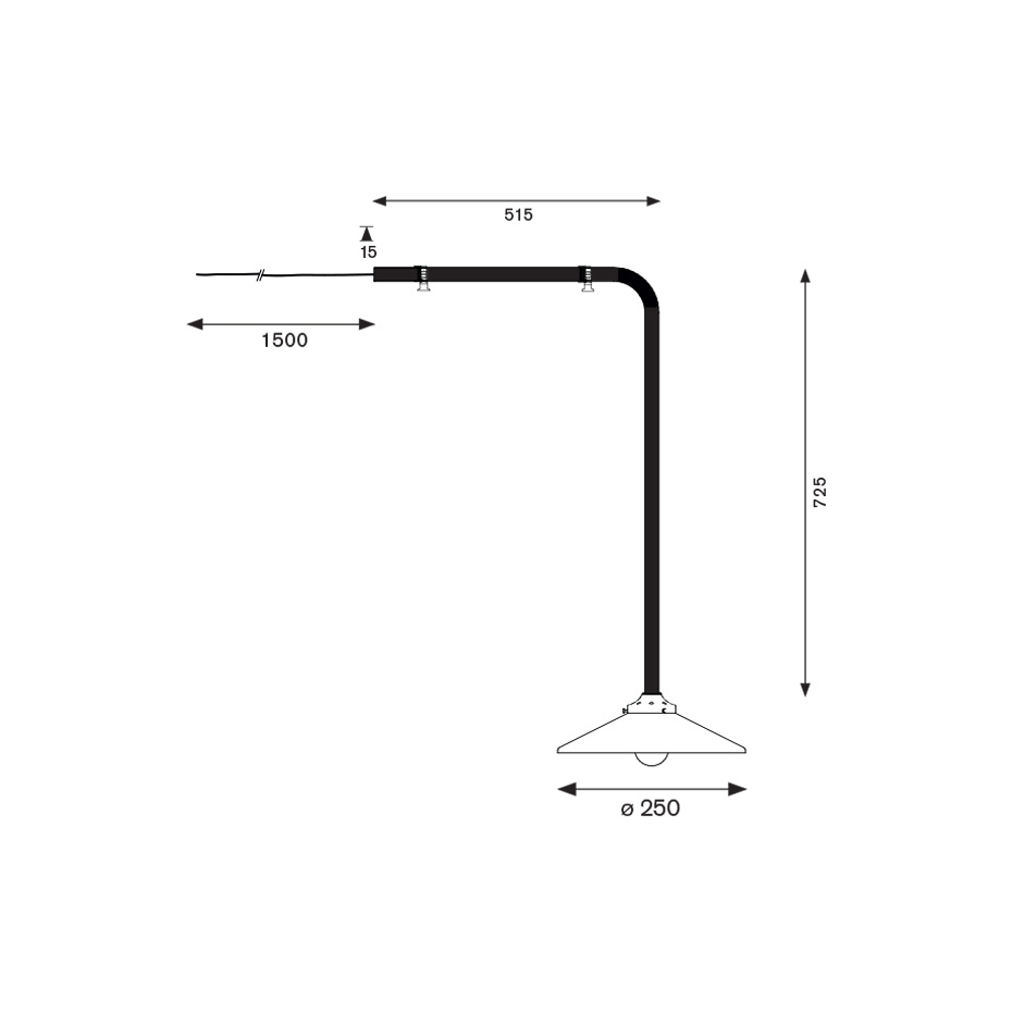 Ceiling Lamp N°3 Brass
