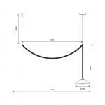 Ceiling Lamp N°5 Black Ceiling Lamp N°5 Black