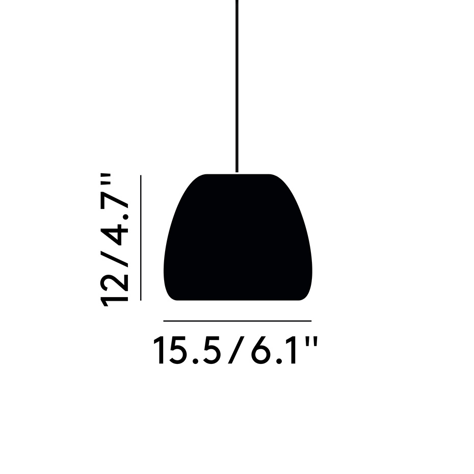 Void Mini LED Pendel Brass