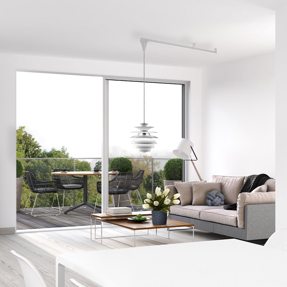 Vrida 1 Lamparm 1,0m Vit