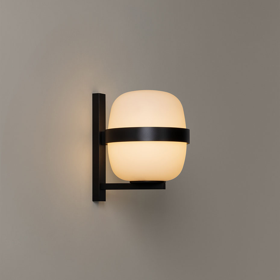 Wally Cestita Vägglampa Matt Black