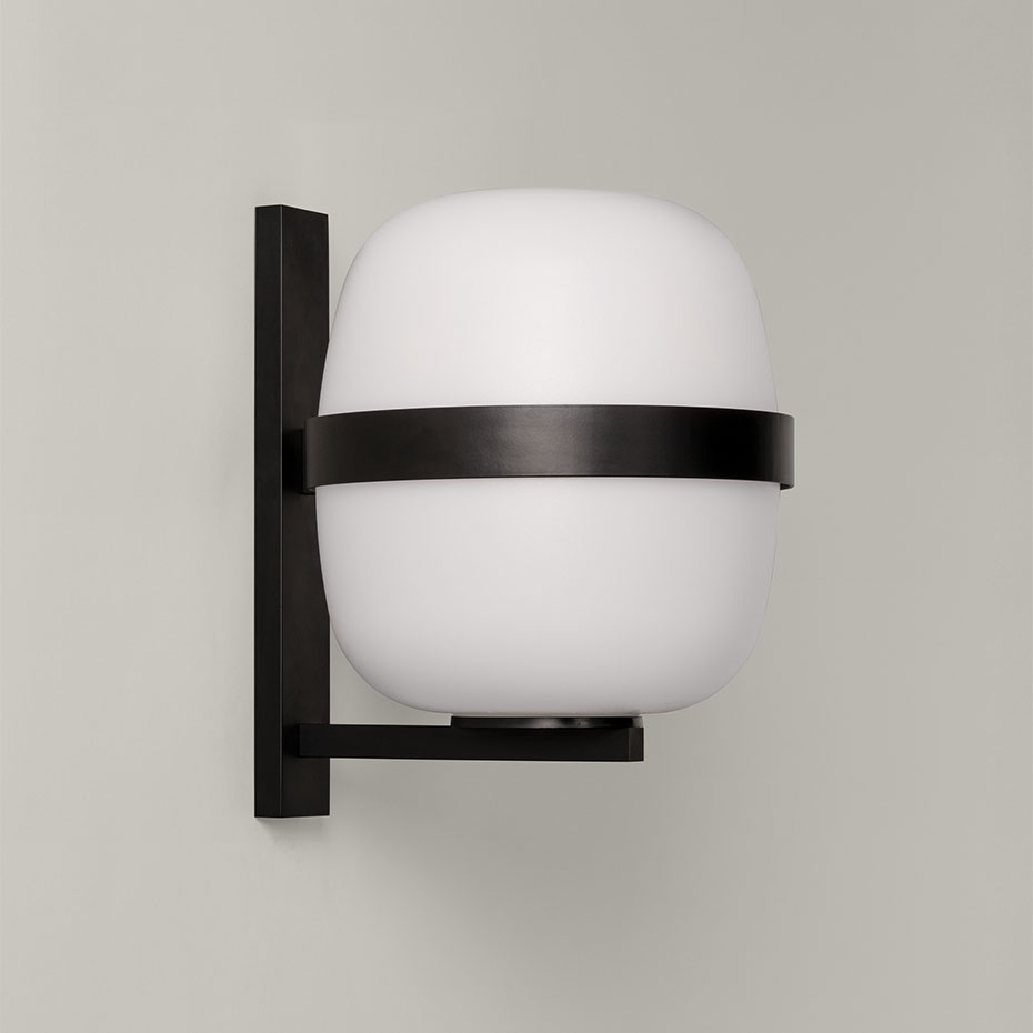 Wally Cesta Vägglampa Matt Black