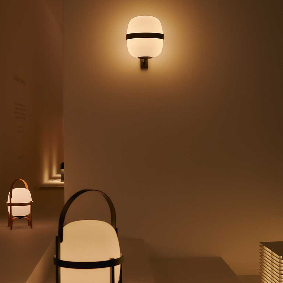 Wally Cesta Vägglampa Matt Black