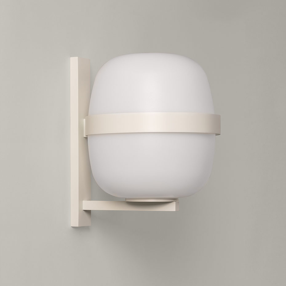 Wally Cesta Vägglampa Matt White Grey
