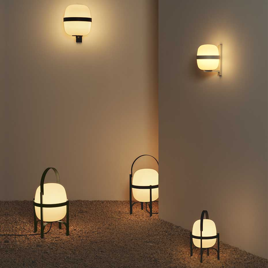 Wally Cesta Vägglampa Matt White Grey