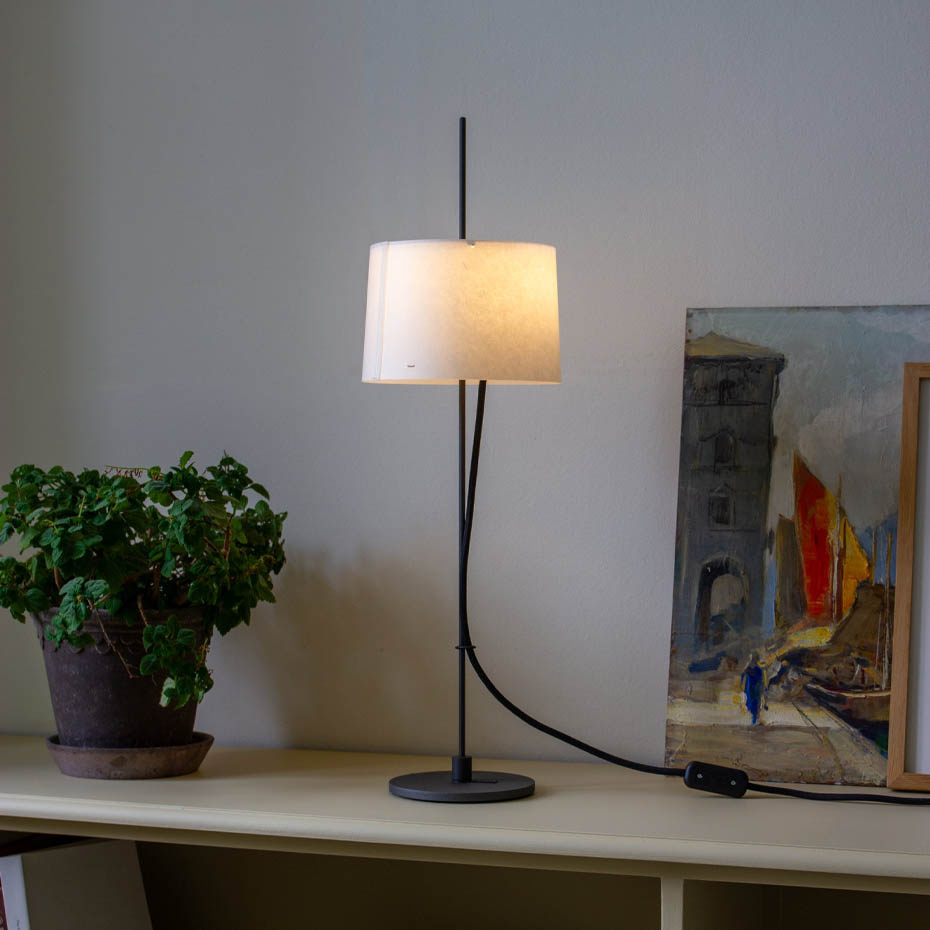 Zladd Bordslampa Mörkgrå/Vit