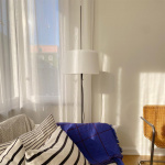 Zladd Golvlampa Stor Mörkgrå/Vit Zladd Golvlampa Stor Mörkgrå/Vit