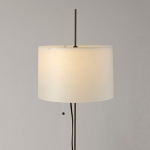 Zladd Golvlampa Liten Mörkgrå/Vit Zladd Golvlampa Liten Mörkgrå/Vit