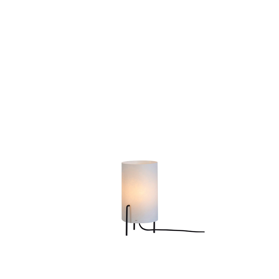 Zlamp Trefot Bordslampa Mörkgrå/Vit